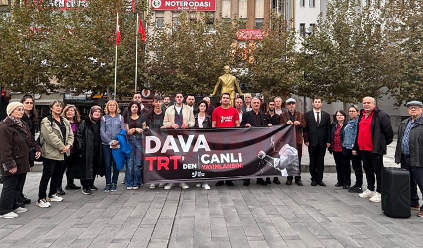 “Dava TRT’de canlı yayınlansın”