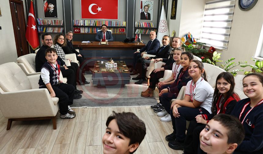 Öğrencilerden Bakırtaş’a ziyaret