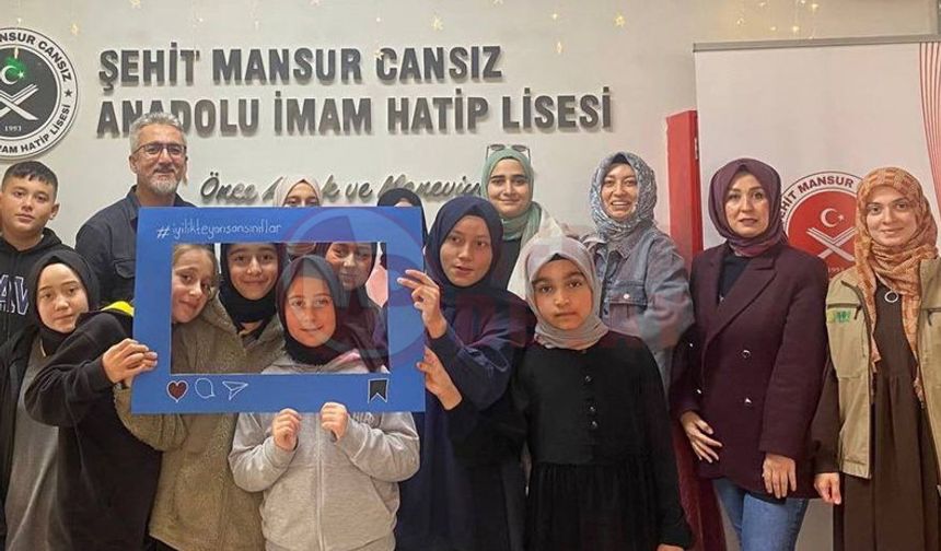 İmam Hatipliler iyilikte yarışıyor