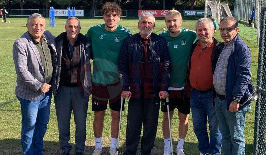 Sakaryaspor’a teşekkür ziyareti