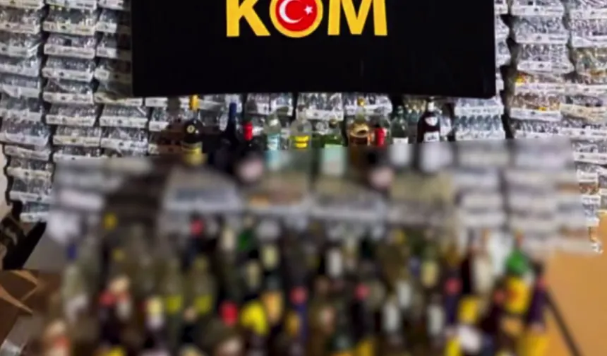 81 ilde kaçak ve sahte alkole darbe!