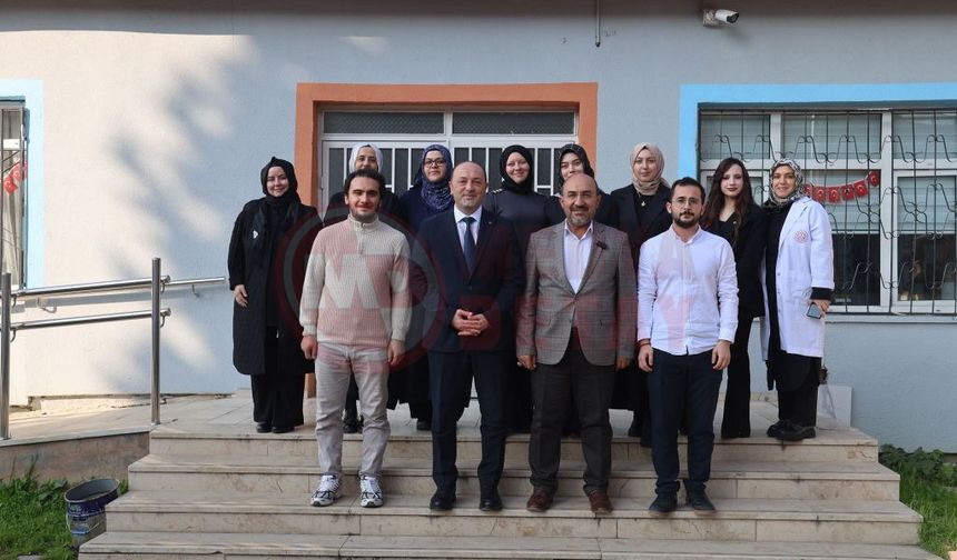 Başkan Yıldız özel eğitim kurumlarında