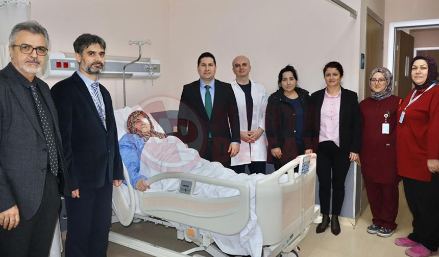 Geyve'de ilk katarakt ameliyatı başarıyla gerçekleştirildi