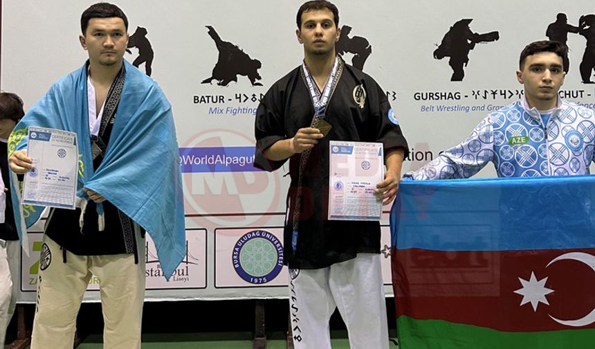 Sakaryalı sporcu Dünya Şampiyonu!