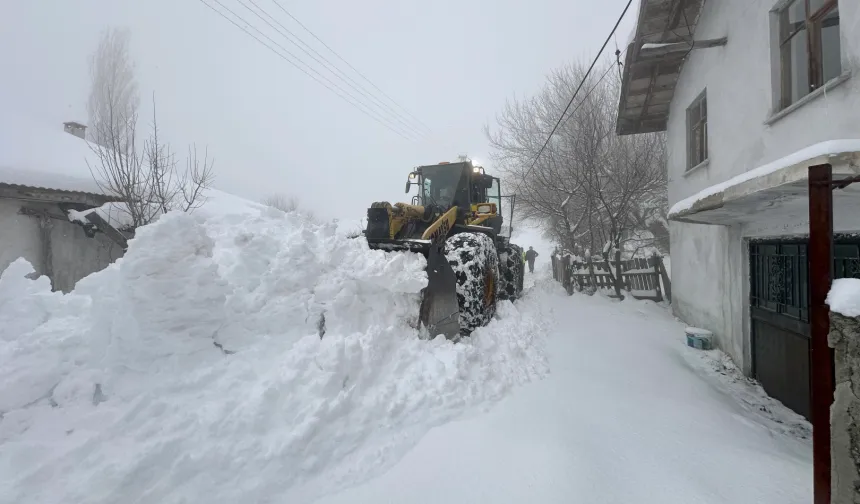 100 kişilik timle karla mücadelede son durum