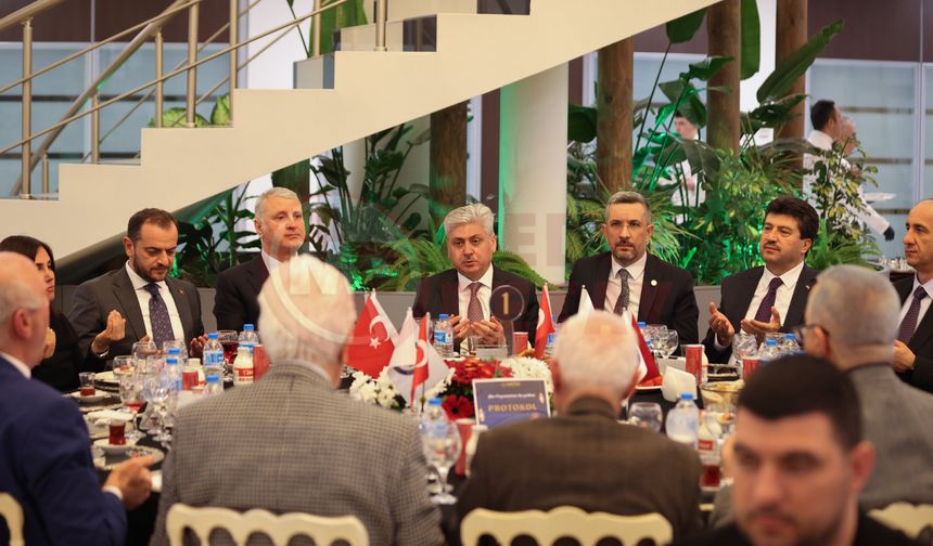 Vali Doğan iş dünyası ile buluştu!