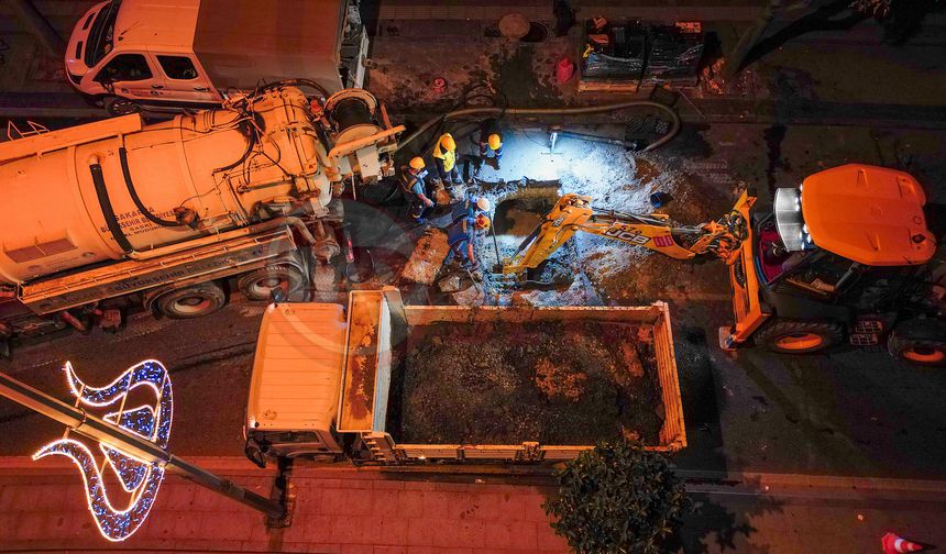 “Dev altyapı hamlesi ile  su kayıplarının önüne geçiyoruz”