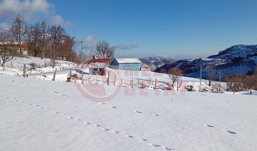 Sakarya’nın yüksek kesimleri yeniden karla buluştu!