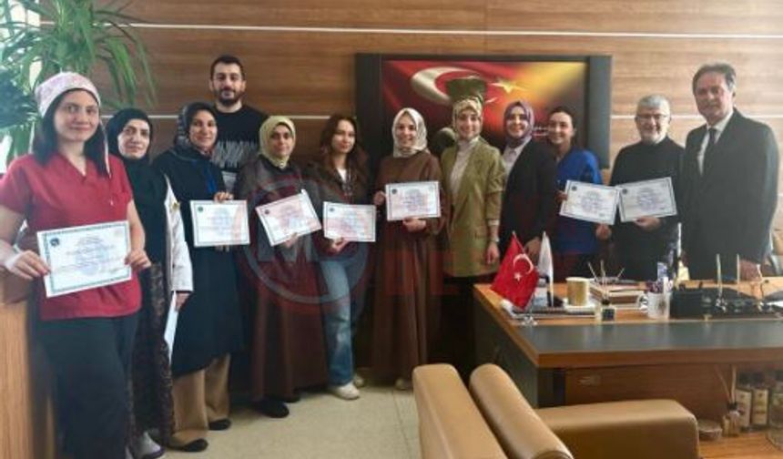 Sapanca Devlet Hastanesi’nde ameliyathane ekibine teşekkür