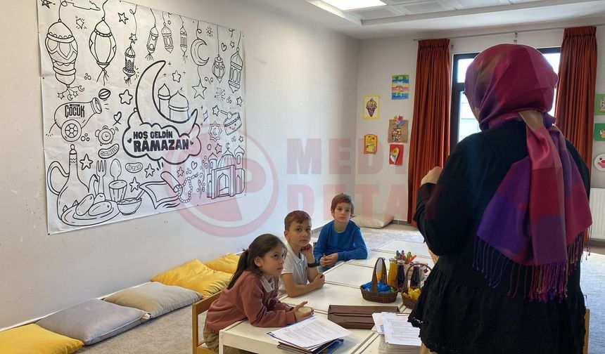 Serdivan Çocuk Akademisi’nde Ramazan okulu  atölyeleri  devam ediyor!