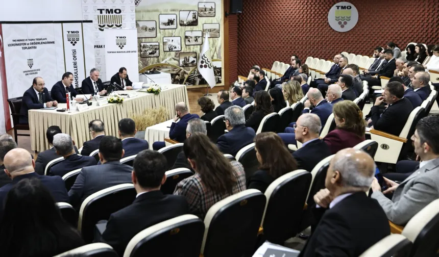 TMO merkez ve taşra ile koordinasyonu gerçekleştirdi