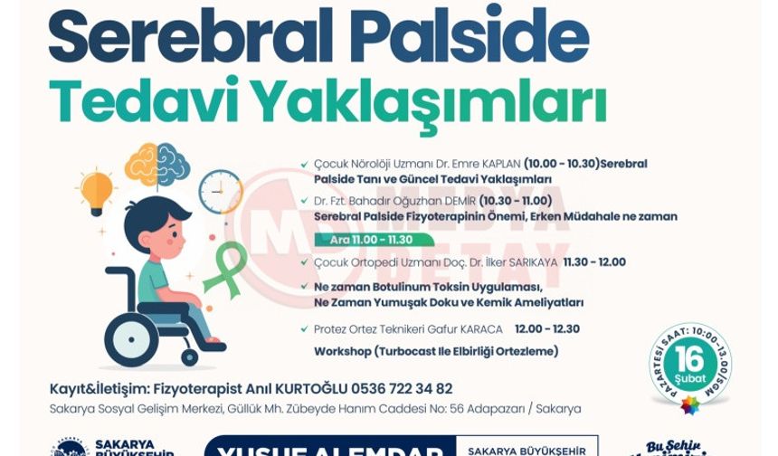 Uzmanlar Serebral Palsiyi anlatacak