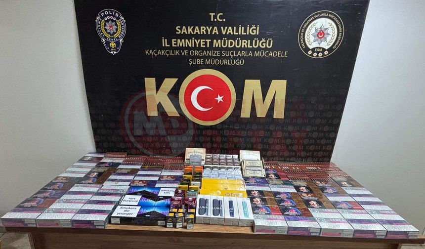 Kaçak elektronik sigara operasyonu