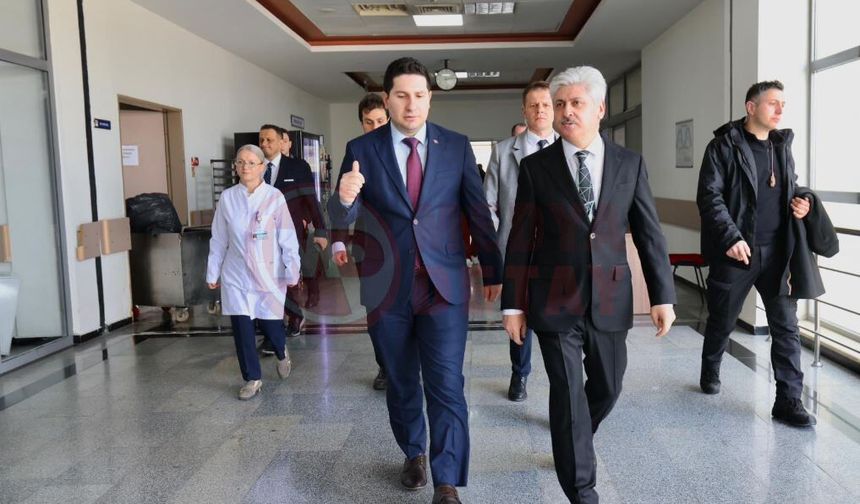 Vali Doğan’dan hastalara geçmiş olsun ziyareti