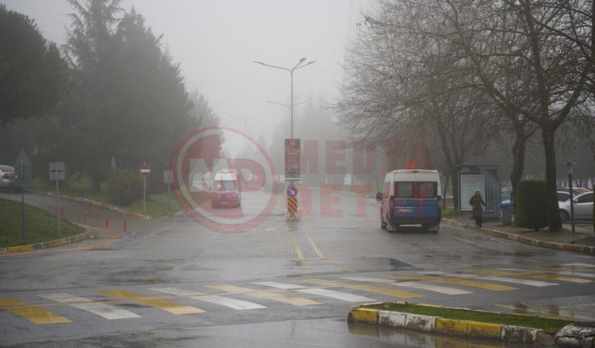 Sis ve yağmur etkili oldu: