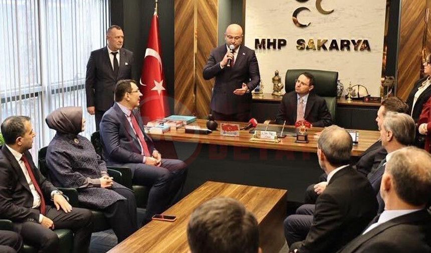 Bakan Gürlek'ten MHP'ye ziyaret