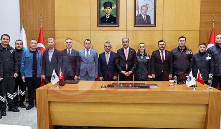 Büyükşehir ailesi bayramlaştı