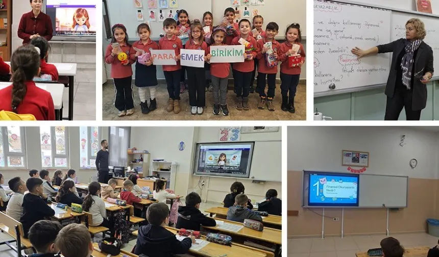 Finansal okuryazarlık dersi okullarda yoğun ilgi gördü