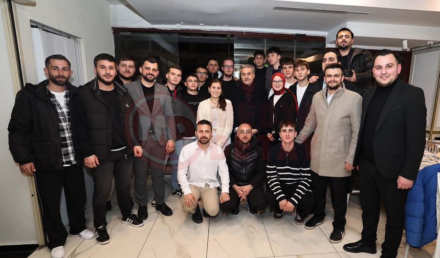 Başkan Yusuf Alemdar gençlere buluştu
