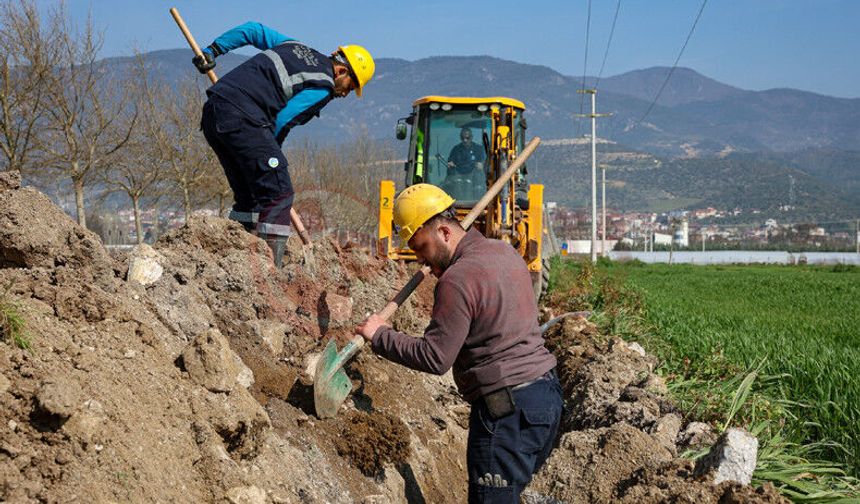 Cihadiye’ye yatay delgi yöntemiyle yeni içme suyu hattı