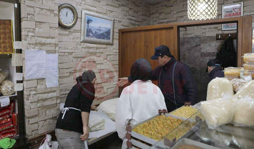 Tatlı imalathanelerine sıkı denetim