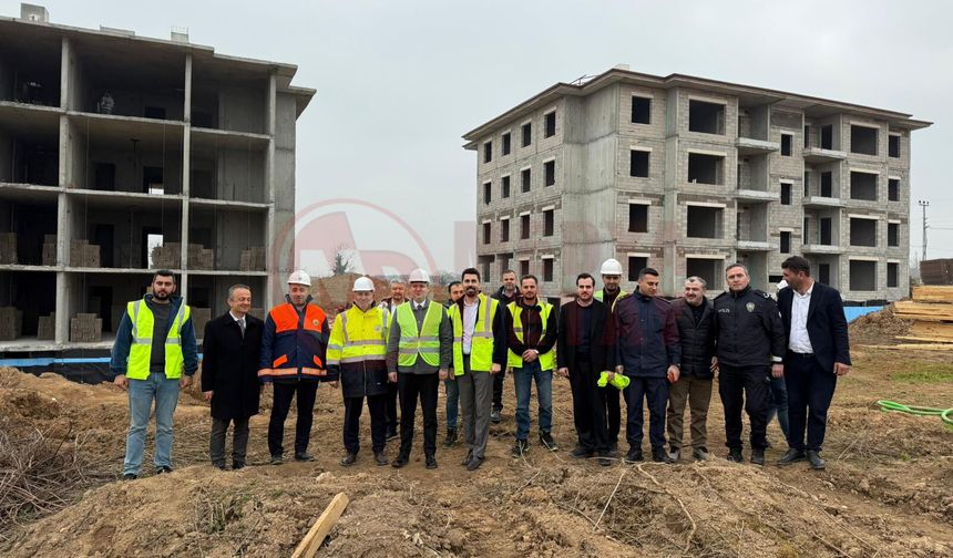 İkbaliye Mahallesi’nde  TOKİ konutları yükseliyor