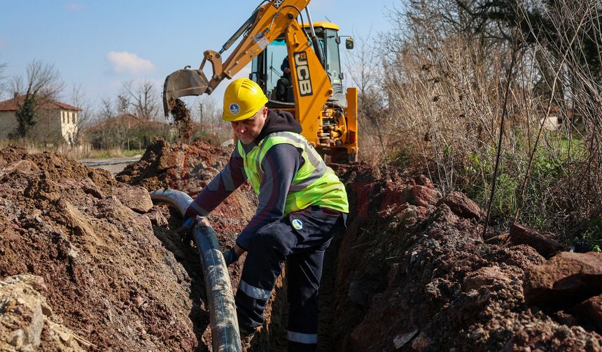 Şehrin içme su altyapısında yatırımlar art arda devam ediyor