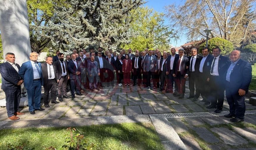 Muhtarlar vekil Erdoğan’la buluştu