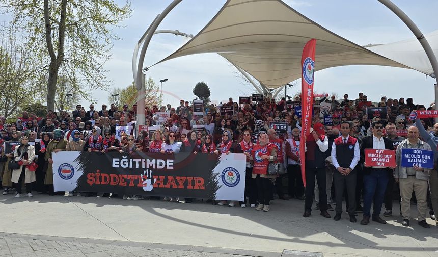 “Eğitimde şiddet artık toplumsal kriz”