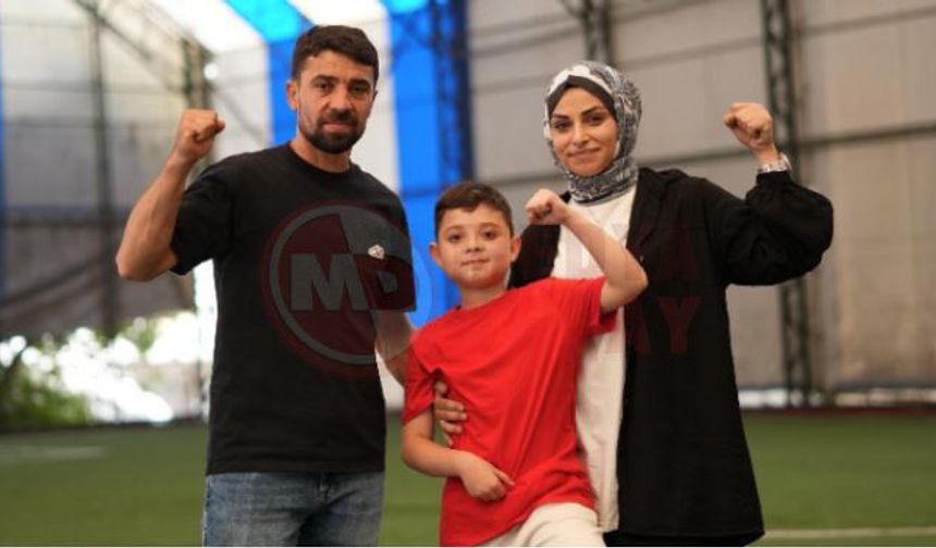 11 yaşındaki Eyüp Ensar zamanla yarışıyor