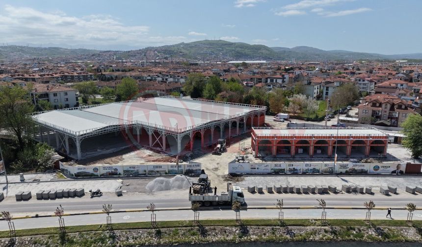 Serdivan yeni pazar projesinde çalışmalar tam gaz!