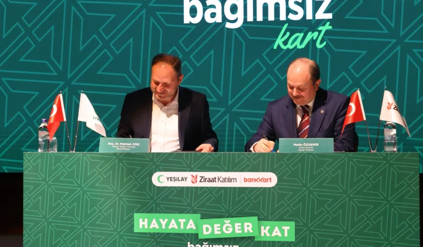 Ziraat Katılım ve Yeşilay'dan anlamlı iş birliği