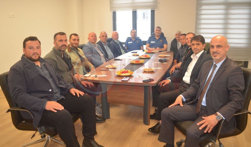 Akyazı’da güvenlik için ortak akıl toplantısı