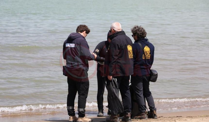 Karasu'da karaya oturan gemiye ikinci keşif dalışı gerçekleştirildi