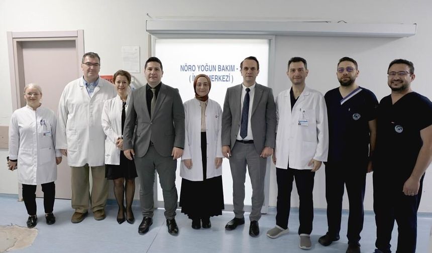 İnme hastasına hayat kurtaran müdahale