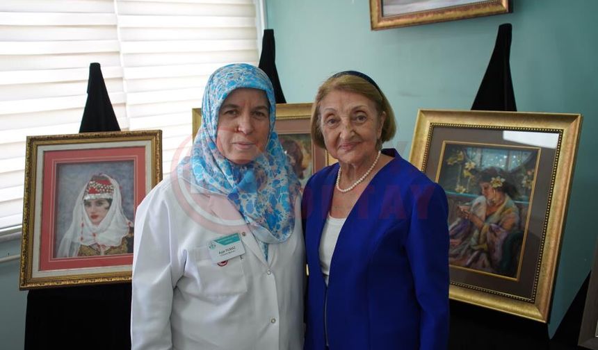 84 yaşında, hobi olarak başladı