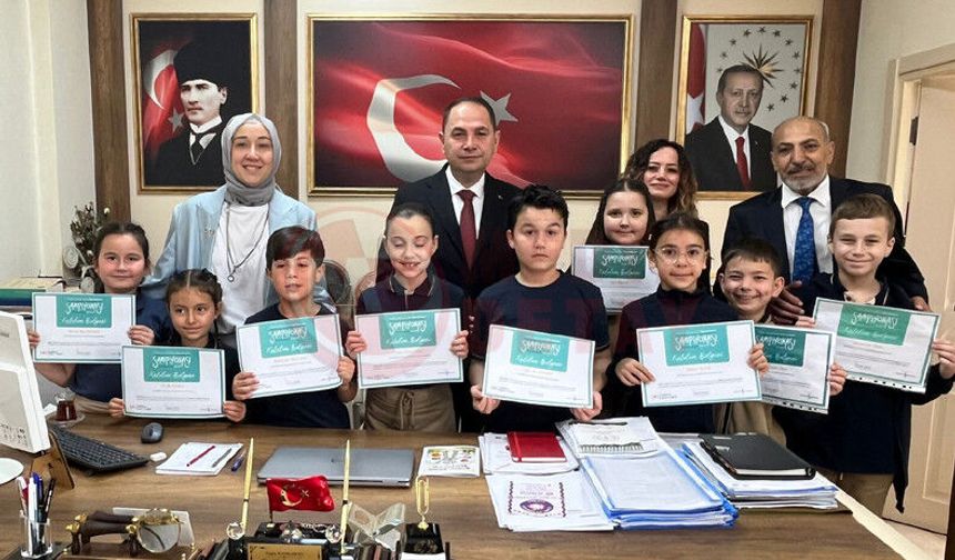 Atatürk İlkokulu’ndan büyük başarılar