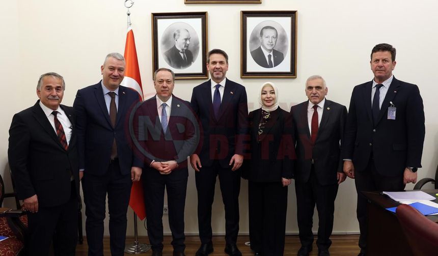 Başkan Çelik’ten Ankara’da stratejik yatırım temasları