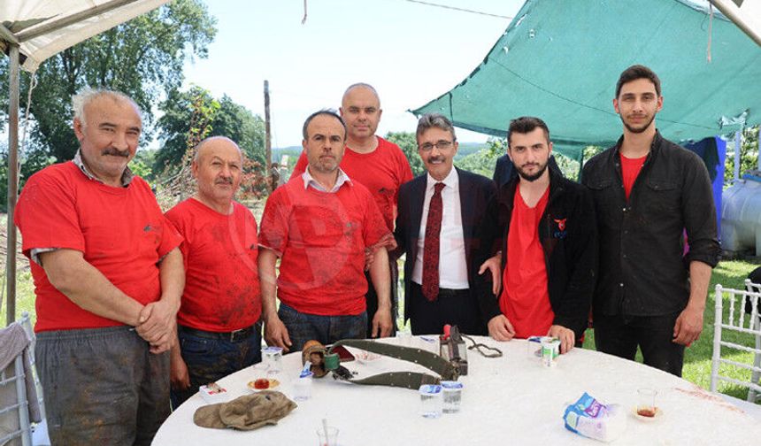 Başkan Dinç’ten bayram ziyaretleri