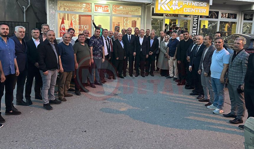 Oğuz Alkaş’tan Karapürçek’e ziyaret