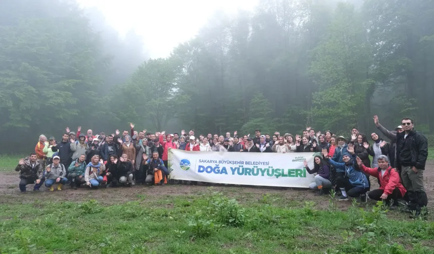 Sakarya Büyükşehir'den bahar yürüyüşlerine final
