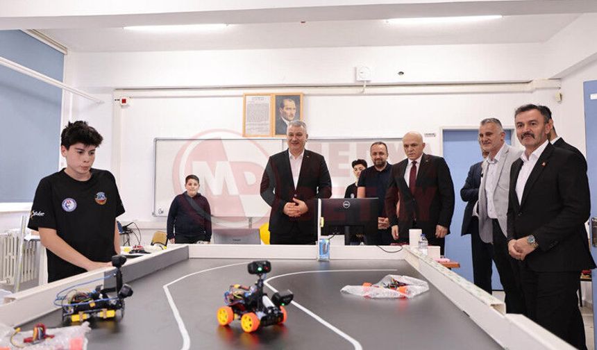 Başkan Çelik’ten mesleki eğitime tam destek