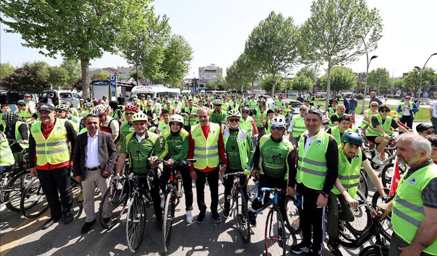 Pedallar farkındalık için çevrildi