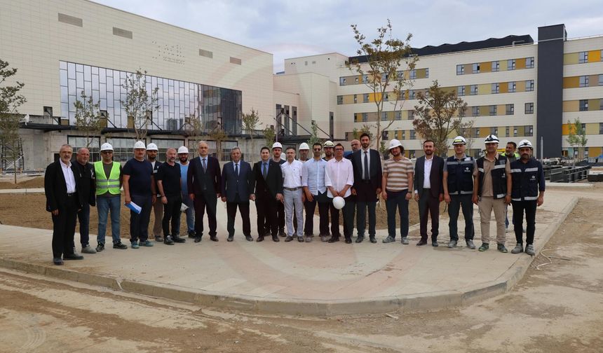 ŞEHİR HASTANESİ'NDE KRİTİK İNCELEME