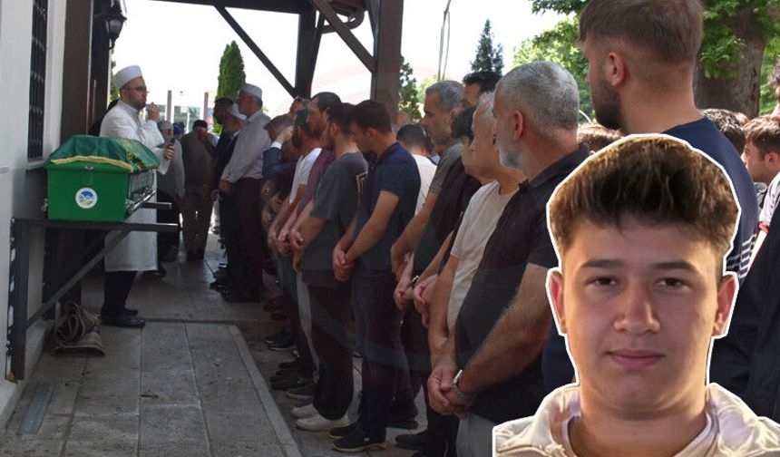 Derede boğulan genç son yolcuğuna uğurlandı