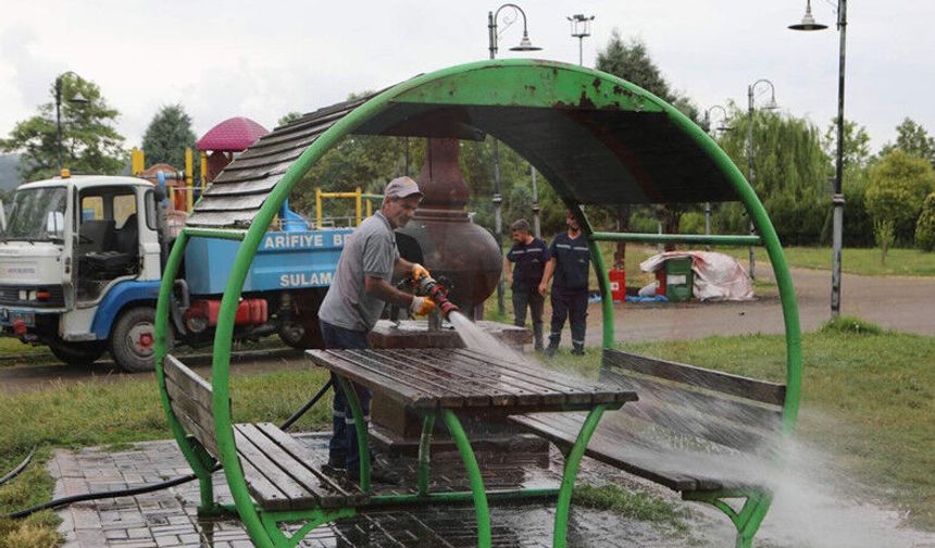 Gölbaşı Park pırıl pırıl oldu