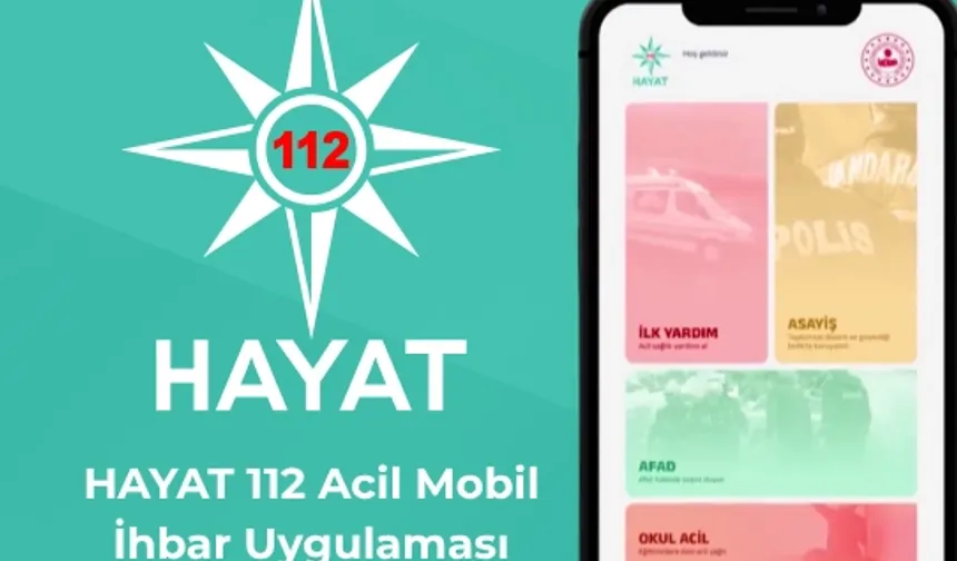 HAYAT 112 bir ayda 600 bini aştı