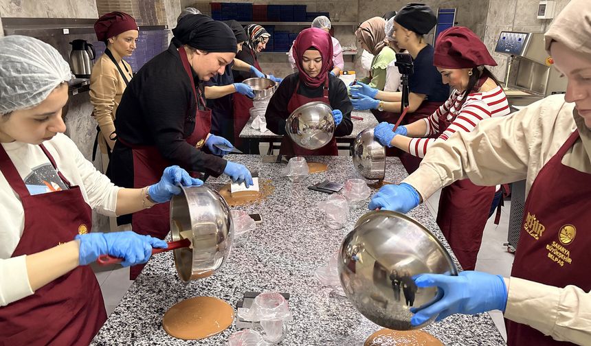 Büyükşehir’in Çikolata ve Kahve Atölyesi’nde  ikinci dönem tamamlandı