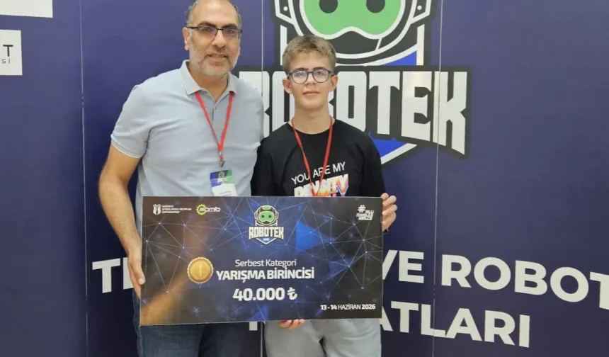 ROBOTEK Olimpiyatları'nda büyük başarı