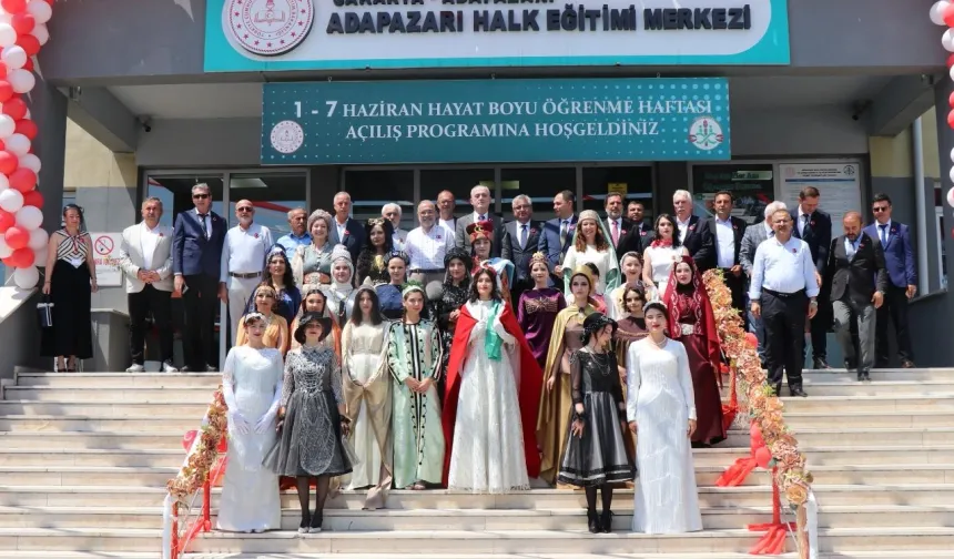 Sakarya'da Hayat Boyu Öğrenme Haftası'na renkli açılış
